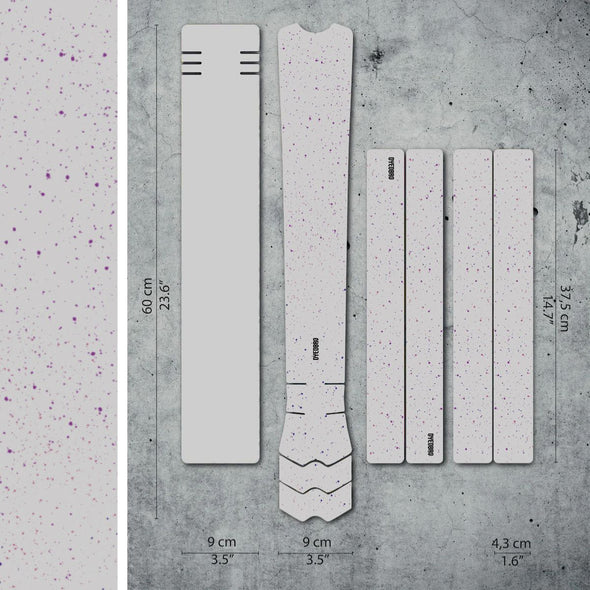 DYEDBRO MTB FRAME PROTECTION - SPECKLED