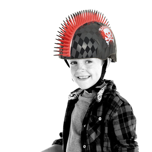 raskullz skull hawk child helmet red lifestyle