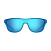 Tifosi Sizzle Sunglasses Electric Blue with Sky Blue Mirror Lens
