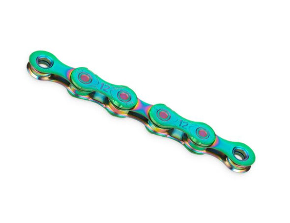 KMC X12 AURORA GREEN OIL SLICK (AF46G)