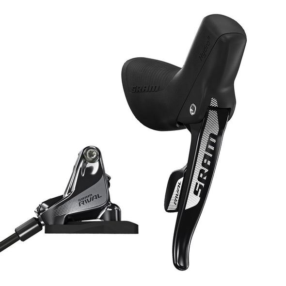 SRAM Shift / Hydraulic Disc Brake Rival 22 Moto Yaw Front Shift Rear Brake 1800mm with Flat Mount Hardware - (Rotor Sold Separately)
