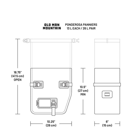 OMM-Ponderosa-Pannier-Demensions