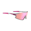 Tifosi Stash Sunglasses Race Pink with Clarion Pink, AC Red and Clear Lens
