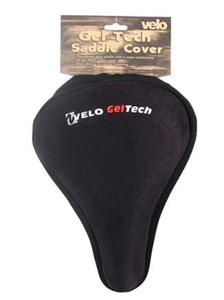 SADDLE COVER GEL  BLACK