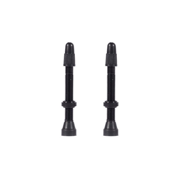 Joes Tubeless Valves Black Alloy